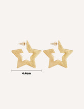 Star earrings